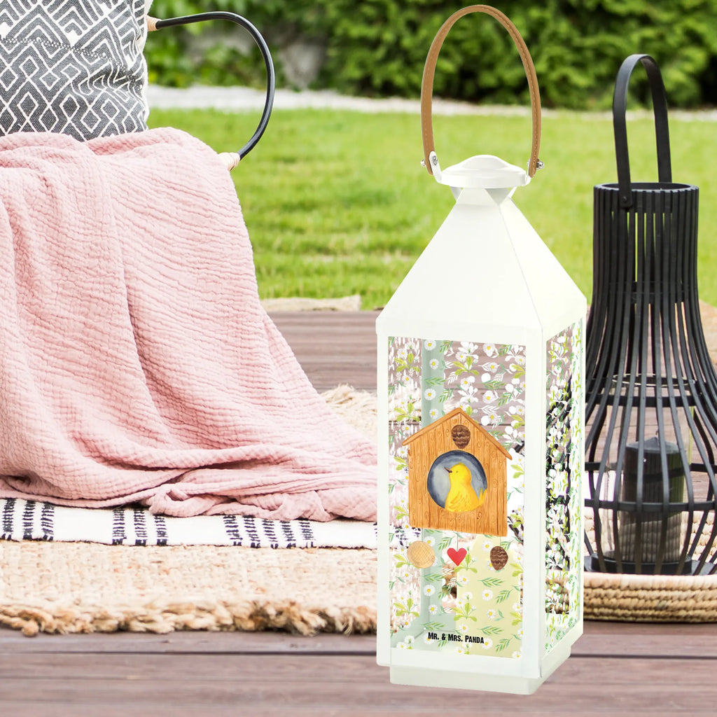 Decorative lantern birdhouse Home small animals, cute, funny, cute animal motives, hand drawn, small world, funny sayings, good mood, happy, gifts, gift ideas, special gifts, animal lover, card, gift, birdhouse, home sweet home, moving out, house, bird, house building, moving in, moving gift