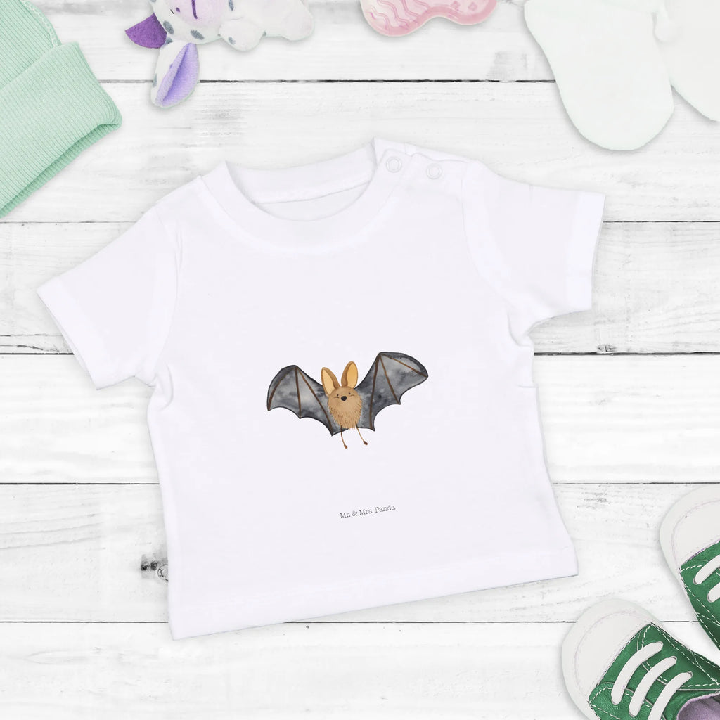 Organic Baby Shirt bat wing small animals, cute, funny, cute animal motives, hand drawn, small world, funny sayings, good mood, happy, gifts, gift ideas, special gifts, animal lover, card
