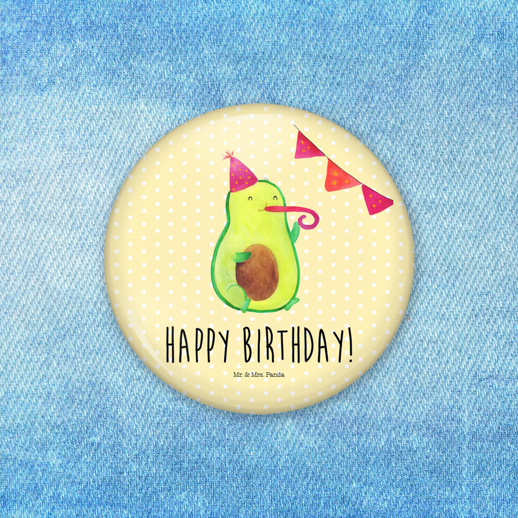 Button Avocado Birthday 50mm Button, Button, Pin, Anstecknadel, Avocado, Veggie, Vegan, Gesund