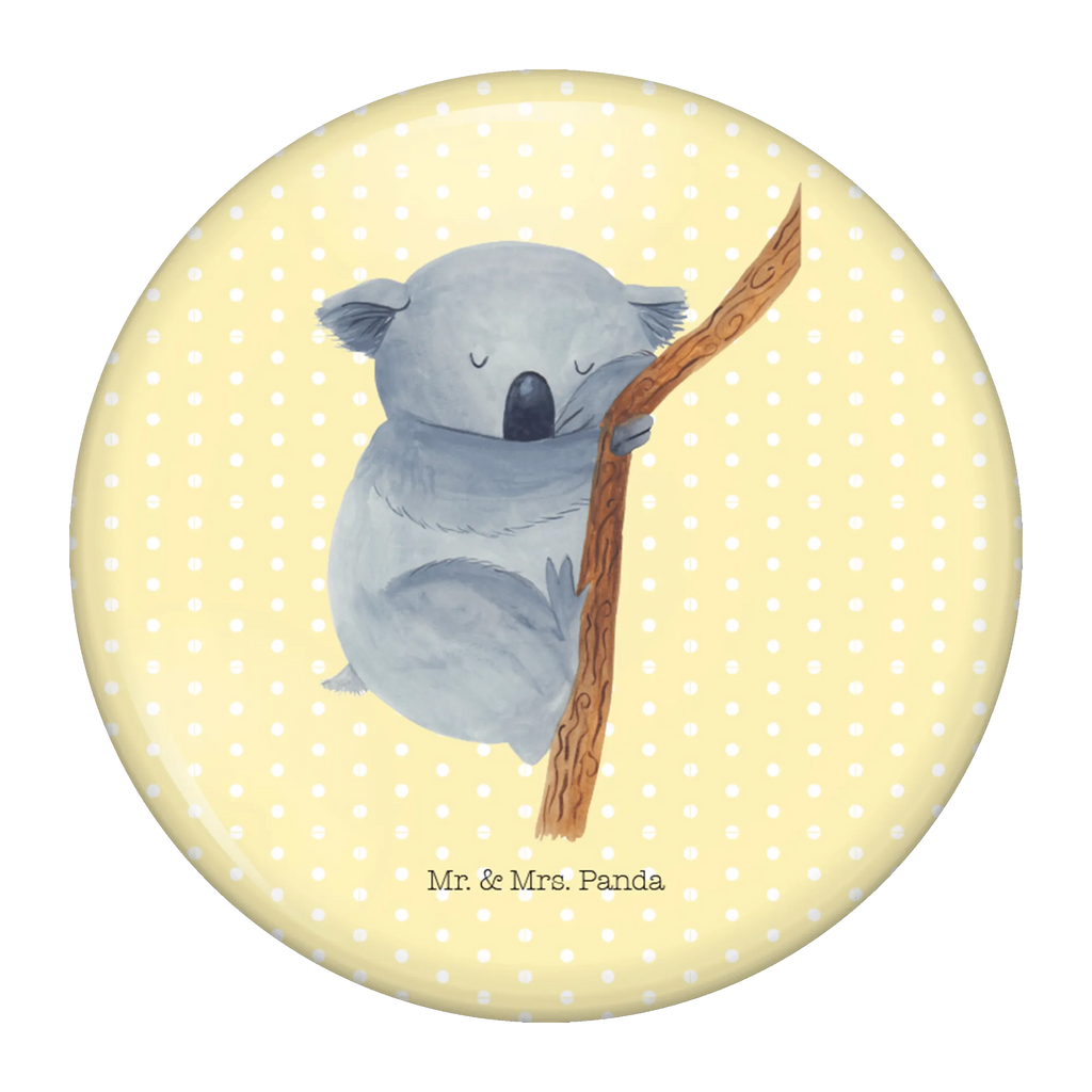 Button koala Pin, Lapel Pin, 50mm Button, Button, small animals, cute, funny, cute animal motives, hand drawn, small world, funny sayings, good mood, happy, gifts, gift ideas, special gifts, animal lover, card, Koala, bear, dreamland, koala bear, sleeping, bedroom, dream
