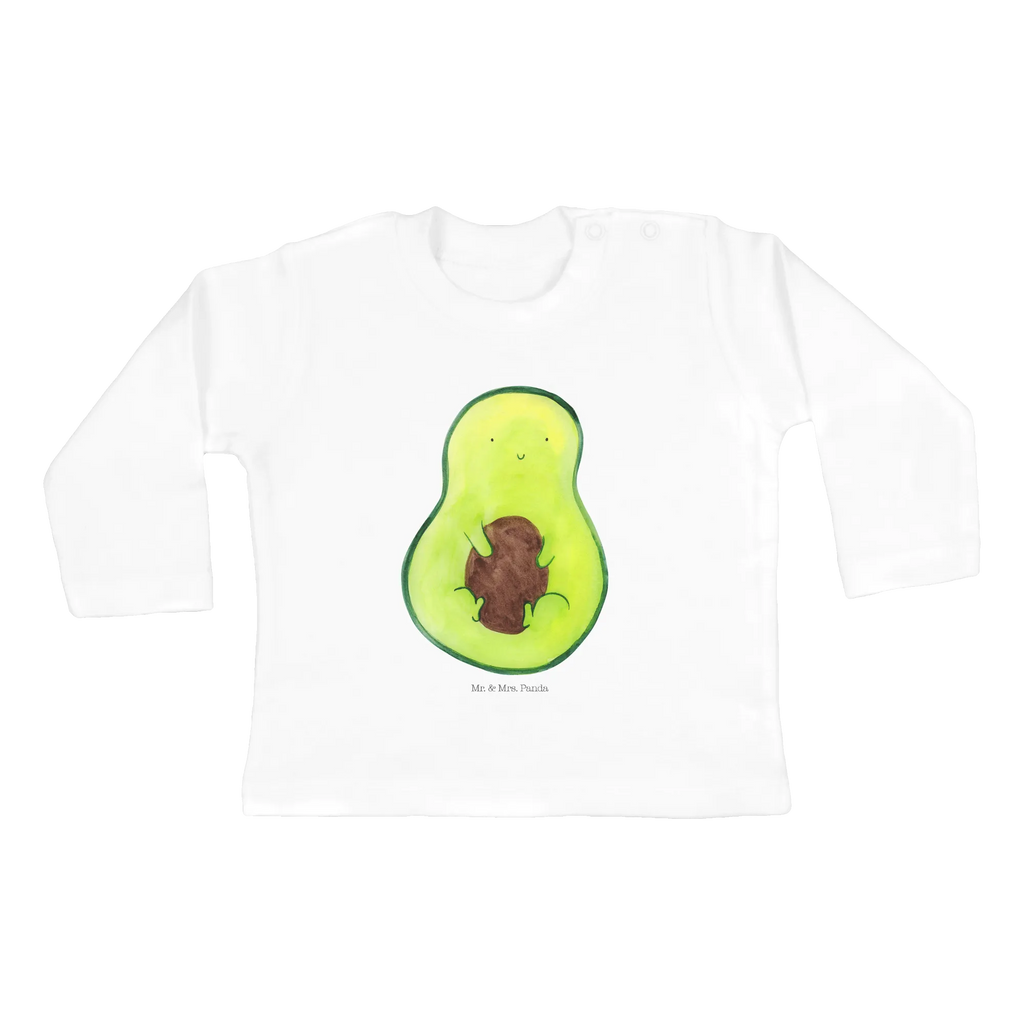 Longsleeve dla niemowląt 12-18 miesięcy Awokado pestka Kleidung, Langarm, Baby Shower, Bio, Veggie, Vegan, Gesund, Avocado, Avokado, Kern, Avocadokern, Pflanze, Spruch Leben