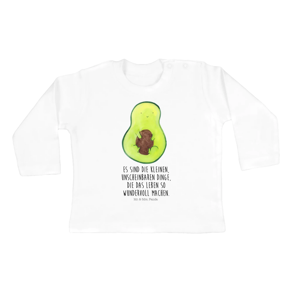 Longsleeve dla niemowląt 12-18 miesięcy Awokado pestka Kleidung, Langarm, Baby Shower, Bio, Veggie, Vegan, Gesund, Avocado, Avokado, Kern, Avocadokern, Pflanze, Spruch Leben