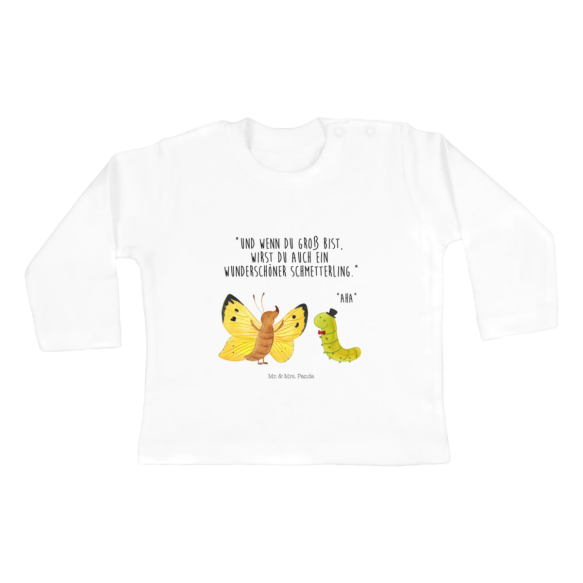Baby Longsleeve Raupe Schmetterling