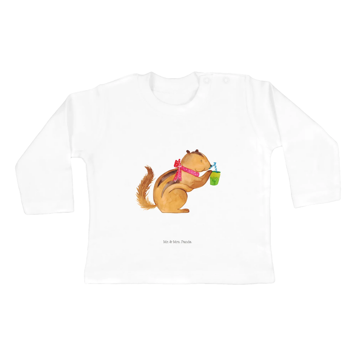 Baby long-sleeve Squirrel smoothies