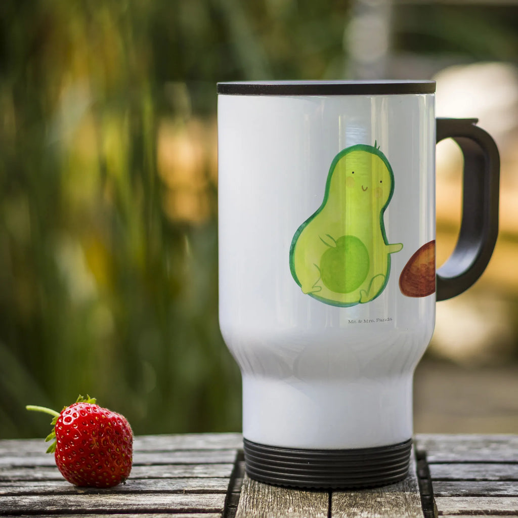 Insulated mug avocado core rolls travel coffee mug, travel mug, Thermo cup, To Go mug, Coffee mug, Thermo mug, Insulated mug, avocado, vegetables, infant, pregnancy, for birth, first child, child, big love, avocados, baby party, birthday, love, birth, baby