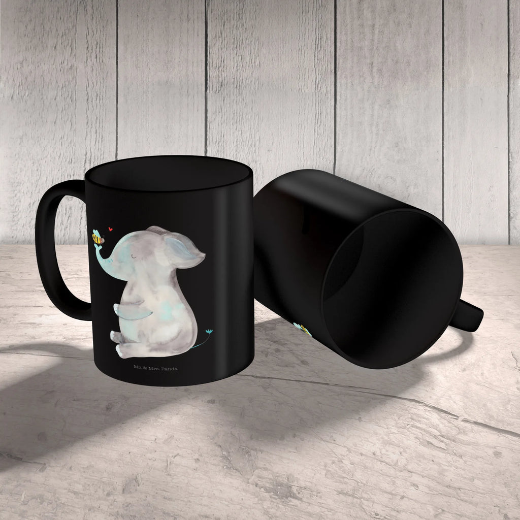 Tasse Elefant Biene Porzellantasse, Bürotasse, Keramiktasse, Tasse, Kaffeetasse, Geschenktasse, Tasse mit Zitaten, Teetasse, Tasse mit Motiven, Tiermotive, Gute Laune, lustige Sprüche, Tiere, Jahrestag, Liebesgeschenk, Liebesbeweis, Elefant, Biene, Heiratsantrag, Hochzeitsgeschenk, Liebe, Liebesspruch