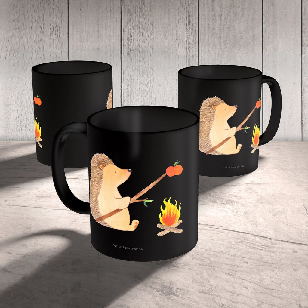 Tasse Igel grillt Tasse mit Motiven, Tasse mit Zitaten, Keramiktasse, Bürotasse, Geschenktasse, Teetasse, Tasse, Kaffeetasse, Porzellantasse, Tiermotive, Gute Laune, lustige Sprüche, Tiere, Ziele, Spruch, arbeitslos, Sinn des Lebens, Igel, Grillen, Motivation