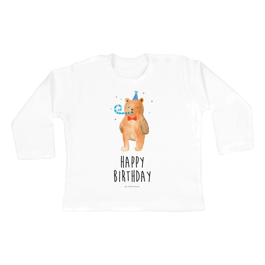 Longsleeve dla niemowląt 12-18 miesięcy Niedźwiedź urodziny Mädchen, Bio, Kleidung, Jungen, Langarm, Baby, Bär, Teddy, Teddybär, Glückwunsch, Happy Birthday, Geburtstag, Alles Gute
