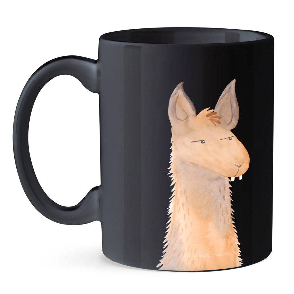 Tasse Lamakopf genervt Teetasse, Bürotasse, Tasse mit Zitaten, Porzellantasse, Keramiktasse, Tasse mit Motiven, Tasse, Geschenktasse, Kaffeetasse, Lama, Alpaka, Partnerin, Chefin, Büroalltag, Freundin, genervt sein, Büro, beste Freundin, Azubi, Lamas, Chef, Recht haben