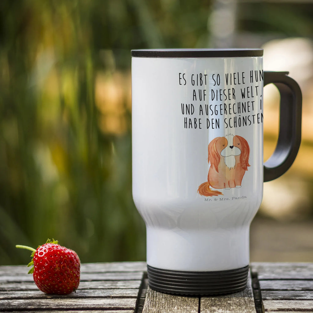 Insulated mug Dog Cavalier King Charles Spaniel travel coffee mug, travel mug, Thermo mug, To Go mug, Coffee mug, Thermo cup, Insulated mug, dog, mutt, hound, woof, dog mama, dog breed, love dogs, love for dogs, dog decorative items, bag with dog print, funny gifts for dog owners, what do you give a dog lover, Christmas gifts for dogs, gifts for dogs, dog sayings, Sayings, most beautiful dog, Cavalier King Charles Spaniel, Dog, Spaniel, Cocker Spaniel
