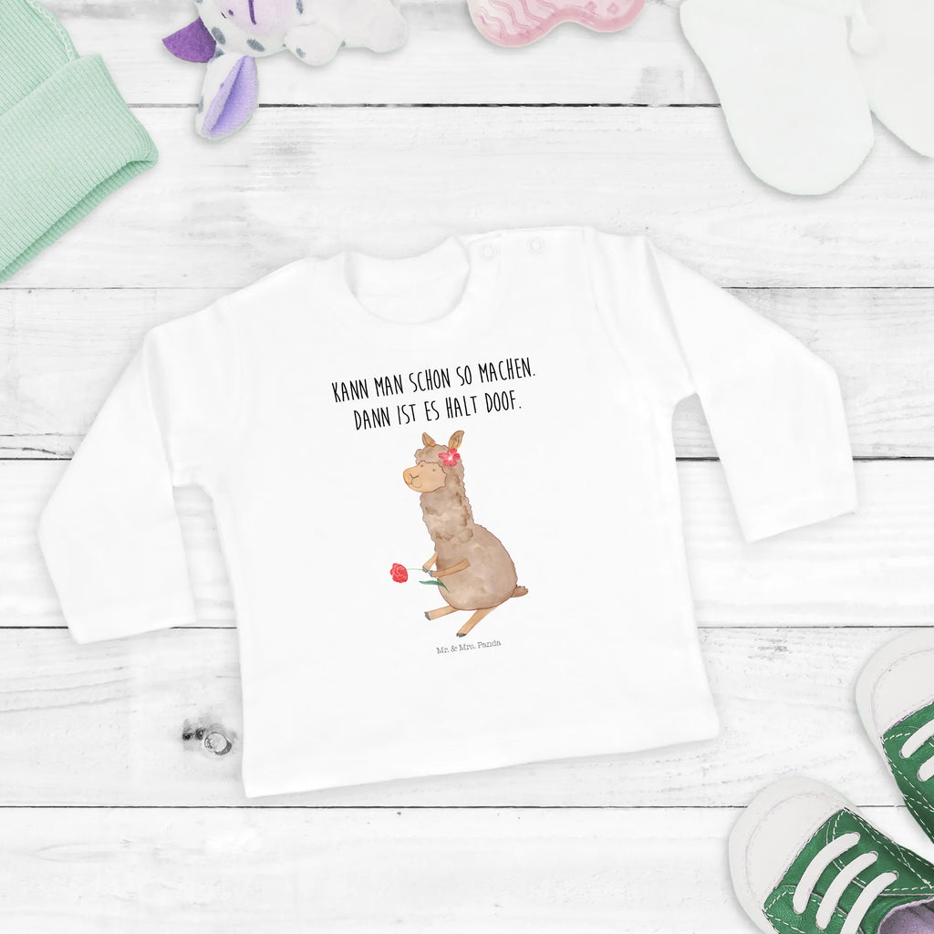 Baby long-sleeve alpaca flower Baby Shower, Kleidung, Langarm, Bio, Lama, Alpaka, Lamas, Alpaka Geschenk, Alpaka Dekor, Alpaka Witz, Alpaka Zitat, Alpaka Spruch, Motiv Alpaka, Alpaka Dekoration, Blume