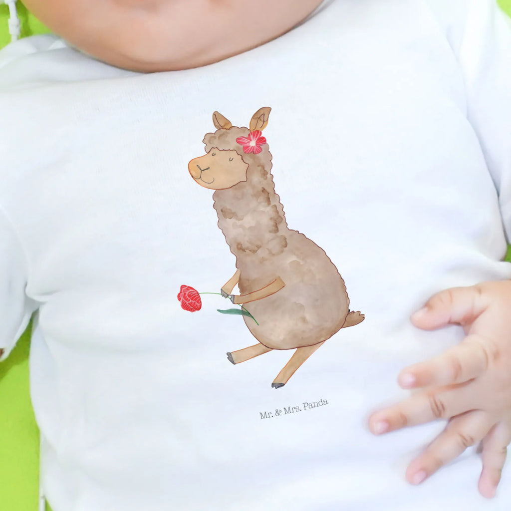 Baby long-sleeve alpaca flower Baby Shower, Kleidung, Langarm, Bio, Lama, Alpaka, Lamas, Alpaka Geschenk, Alpaka Dekor, Alpaka Witz, Alpaka Zitat, Alpaka Spruch, Motiv Alpaka, Alpaka Dekoration, Blume