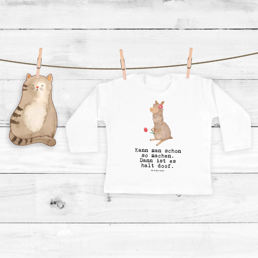 Baby long-sleeve alpaca flower Baby Shower, Kleidung, Langarm, Bio, Lama, Alpaka, Lamas, Alpaka Geschenk, Alpaka Dekor, Alpaka Witz, Alpaka Zitat, Alpaka Spruch, Motiv Alpaka, Alpaka Dekoration, Blume