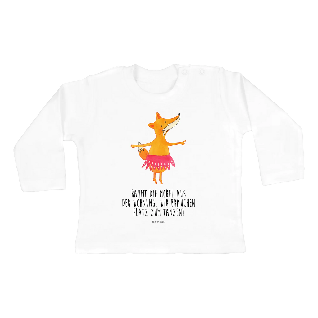 Baby Longsleeve Fuchs Ballerina Jungen, Baby, Kleidung, Bio, Langarm, Mädchen, Fuchs, Ballerina, Einladung, Fuchs Spruch, Ballett, Füchse, Party, Füchsin, Geburtstag, Tanzen, Tänzerin