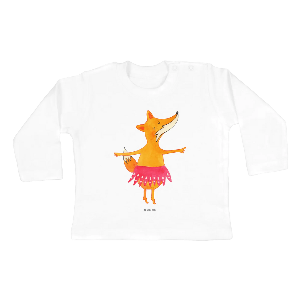 Baby Longsleeve Fuchs Ballerina Jungen, Baby, Kleidung, Bio, Langarm, Mädchen, Fuchs, Ballerina, Einladung, Fuchs Spruch, Ballett, Füchse, Party, Füchsin, Geburtstag, Tanzen, Tänzerin