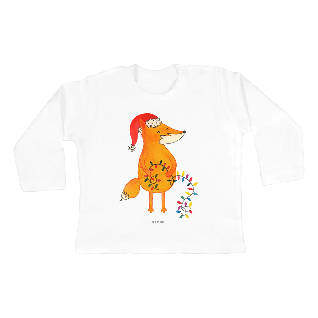 Baby long-sleeve Fox Christmas Kleidung, Bio, Baby Shower, Langarm, Weihnachten, Winter, Weihnachtsdeko, Nikolaus, Advent, Heiligabend, Wintermotiv, Spruch schön, Fuchs, Geschenk Weihnachten, Füchse, Weihnachtsmann, Weihnachtszeit
