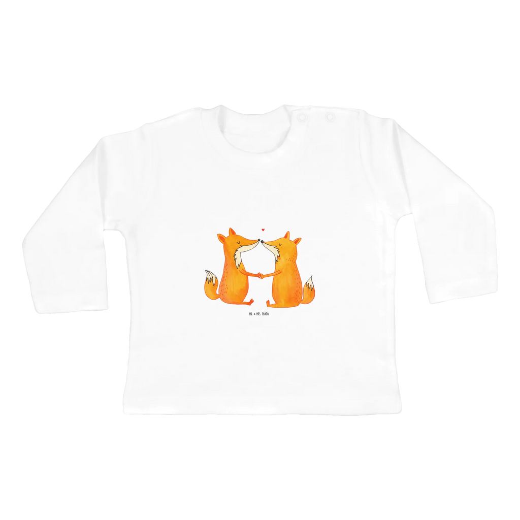 Baby Longsleeve Füchse Liebe Kleidung, Bio, Baby Shower, Langarm, Fuchs, Liebesbeweis, Fox, Paar, Freundin, Freund, Liebespaar, Füchse, Verlobte, Ehe, Partner, Ehemann, Ehefrau, Liebe