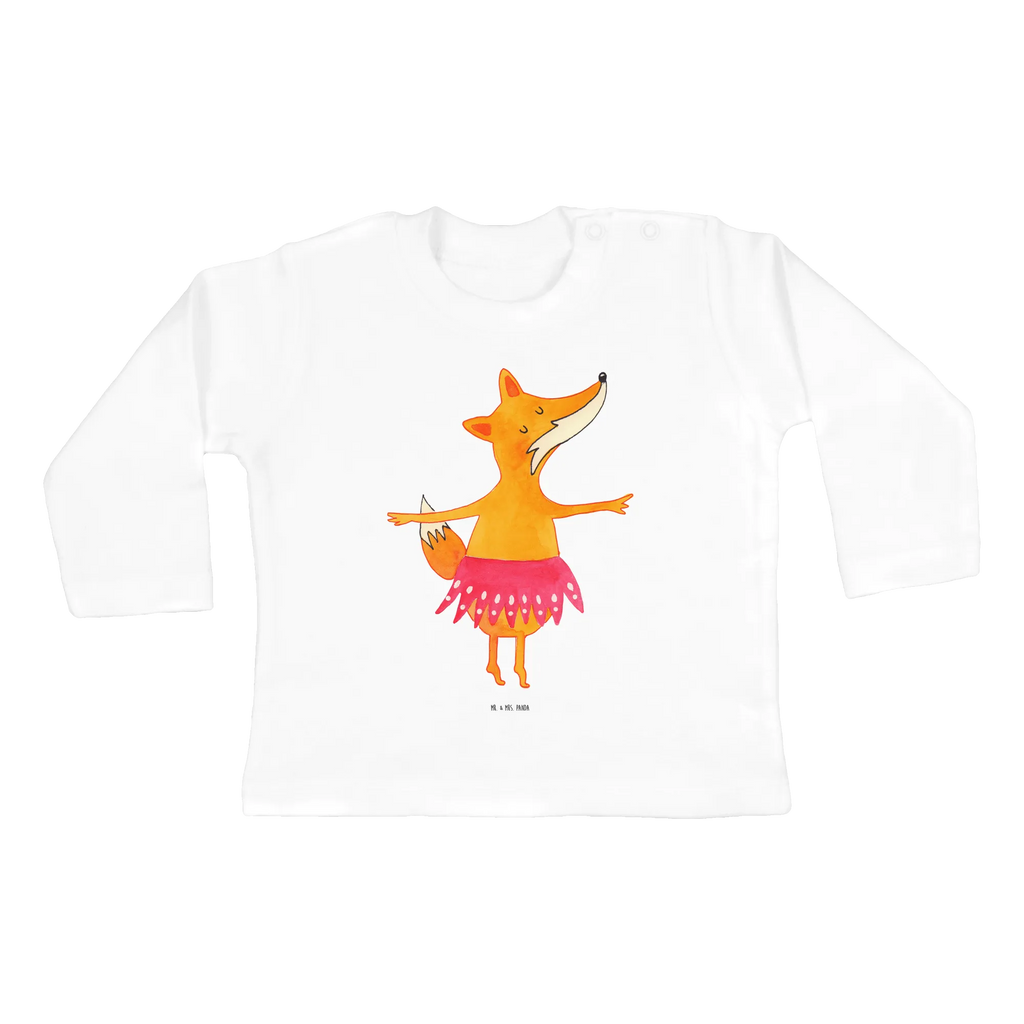 Baby Longsleeve Fuchs Ballerina Jungen, Baby, Kleidung, Bio, Langarm, Mädchen, Fuchs, Ballerina, Einladung, Fuchs Spruch, Ballett, Füchse, Party, Füchsin, Geburtstag, Tanzen, Tänzerin