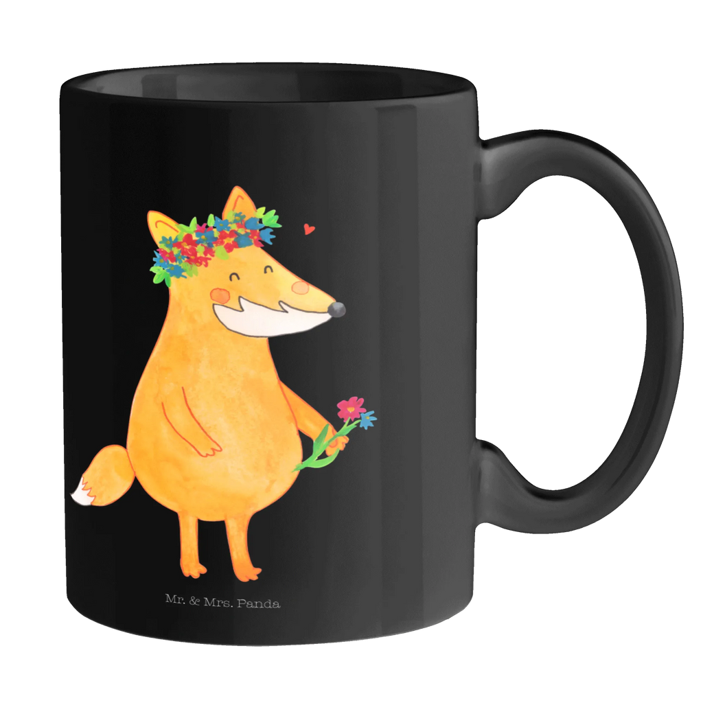 Tasse Fuchs Blumen Teetasse, Tasse mit Motiven, Geschenktasse, Tasse mit Zitaten, Porzellantasse, Tasse, Kaffeetasse, Bürotasse, Keramiktasse, Fuchs, Füchse, Liebesbeweis, Selbstliebe, mich, Fuchsmädchen, Fox, Freundinnen, Freude, Blume, Motivation, Freundin, ich, Liebe, Blumen, Blumenmädchen