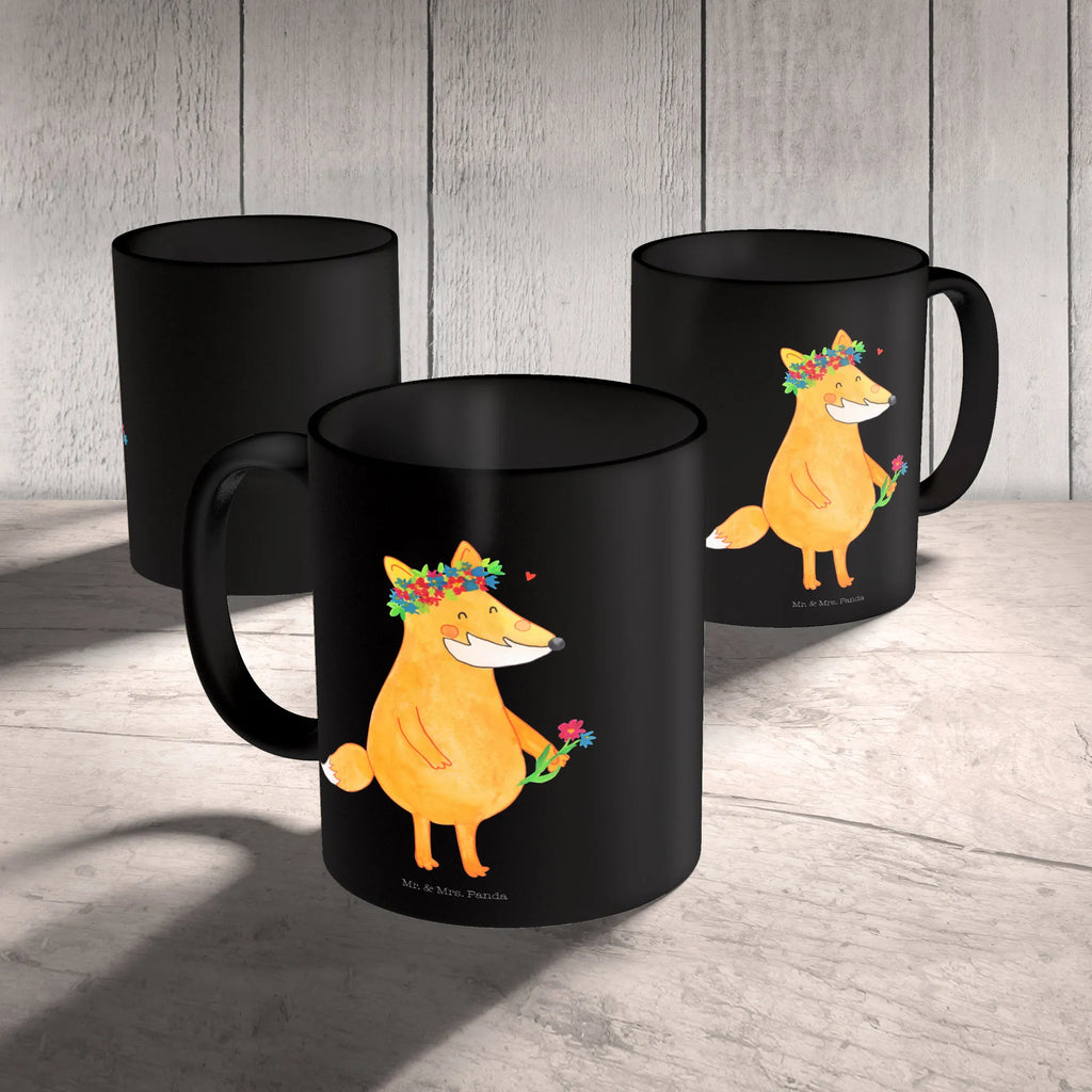 Tasse Fuchs Blumen Teetasse, Tasse mit Motiven, Geschenktasse, Tasse mit Zitaten, Porzellantasse, Tasse, Kaffeetasse, Bürotasse, Keramiktasse, Fuchs, Füchse, Liebesbeweis, Selbstliebe, mich, Fuchsmädchen, Fox, Freundinnen, Freude, Blume, Motivation, Freundin, ich, Liebe, Blumen, Blumenmädchen