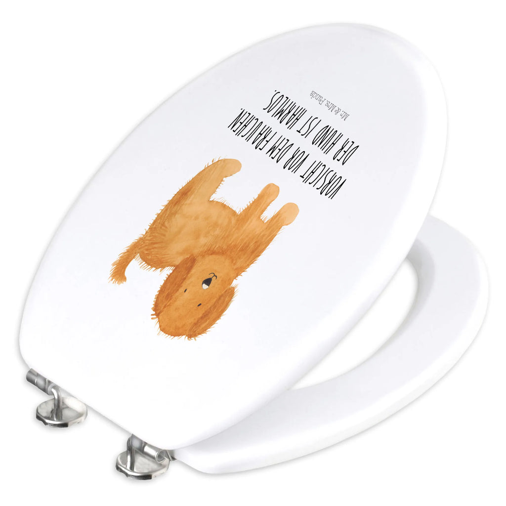 Motiv WC Sitz Hund flauschig Klodeckel, Toilettendeckel, WC-Sitz, Klobrille, Toilette, Hund, Hundemotiv, Haustier, Hunderasse, Tierliebhaber, Hundebesitzer, Sprüche, Frauchen, Hunde, Hundemama, Hundeliebe