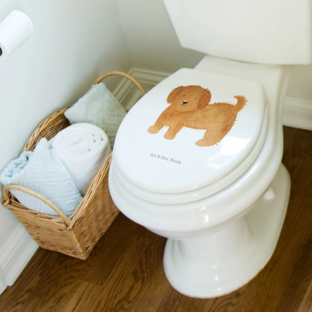 Motiv WC Sitz Hund flauschig Klodeckel, Toilettendeckel, WC-Sitz, Klobrille, Toilette, Hund, Hundemotiv, Haustier, Hunderasse, Tierliebhaber, Hundebesitzer, Sprüche, Frauchen, Hunde, Hundemama, Hundeliebe