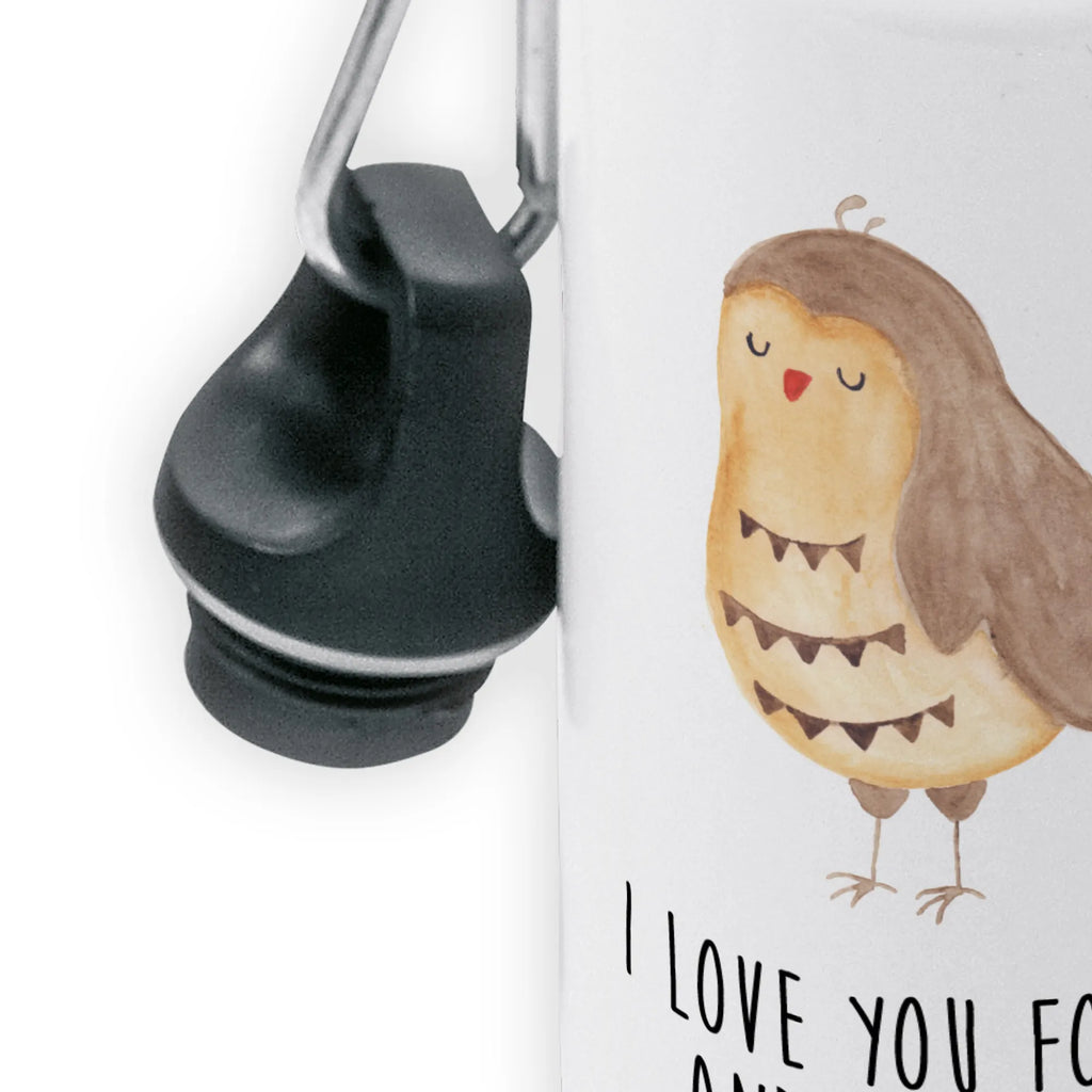 Dziecięca butelka do picia sowa zadowolona Sowa