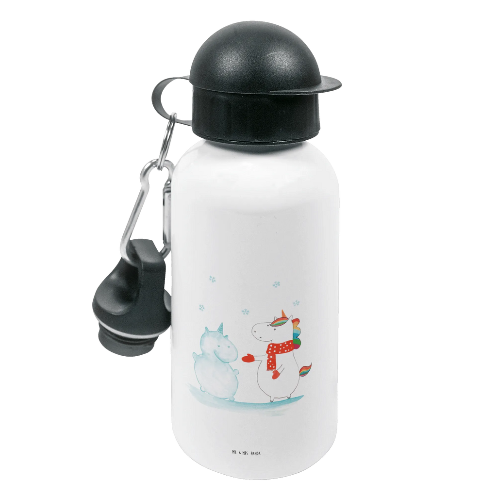 Kids drinks bottle unicorn snowman Children, Children's bottle, Bottle, Drinking bottle, Kids, Kindergarten bottle, Primary school, unicorn, unicorns, Winter, winter gift, Christmas, Unicorn, Cake, Christmas Motif, X-Mas, present, Snow, Snowman, Cold, Cap, Gloves