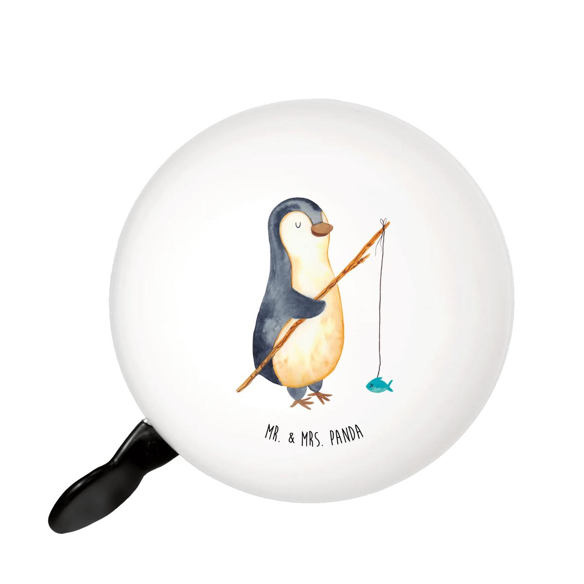 Bicycle bell Penguin angler sound, mountain bike, motif, bicycle bell, handlebar, Penguin, North Pole, Winter, Penguins, weekend, vacation, friends, new start, daily schedule, motivation, daydreams, hobby, gift idea, plan, penguin, gift, angler, fishing, penguins, planner