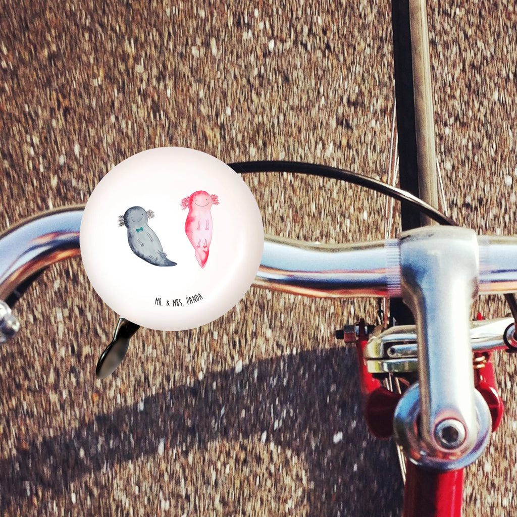 Bicycle bell axolotl Girlfriend bicycle bell, mountain bike, handlebar, sound, motif, Axolotl, Axelotl, marine animals, Mexican walking fish, salamander, amphibian, love, proof of love, axolot, great love, tail, axolotl, friend, valentine's day, fiancé, husband, anniversary