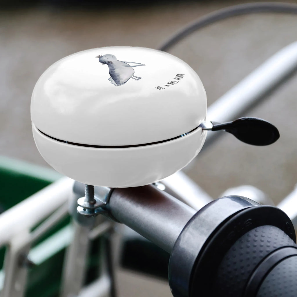 Bicycle bell axolotl To swim mountain bike, sound, motif, bicycle bell, handlebar, Axolotl, Axelotl, marine animals, Mexican walking fish, salamander, problems, solutions, tail, motivation, problem, axolot, amphibians