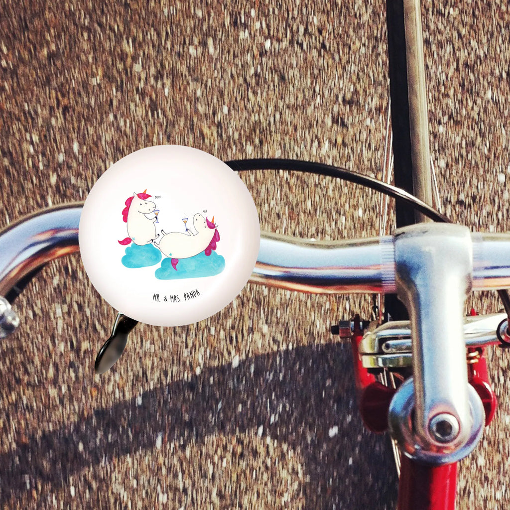 Bicycle bell unicorn sparkling wine handlebar, mountain bike, sound, bicycle bell, motif, unicorn, unicorns, Unicorn, Unicorns, Best, Girlfriends, Champagne, Party, Girls' night, Girlfriend, BFF, Toast, Cork, Fun