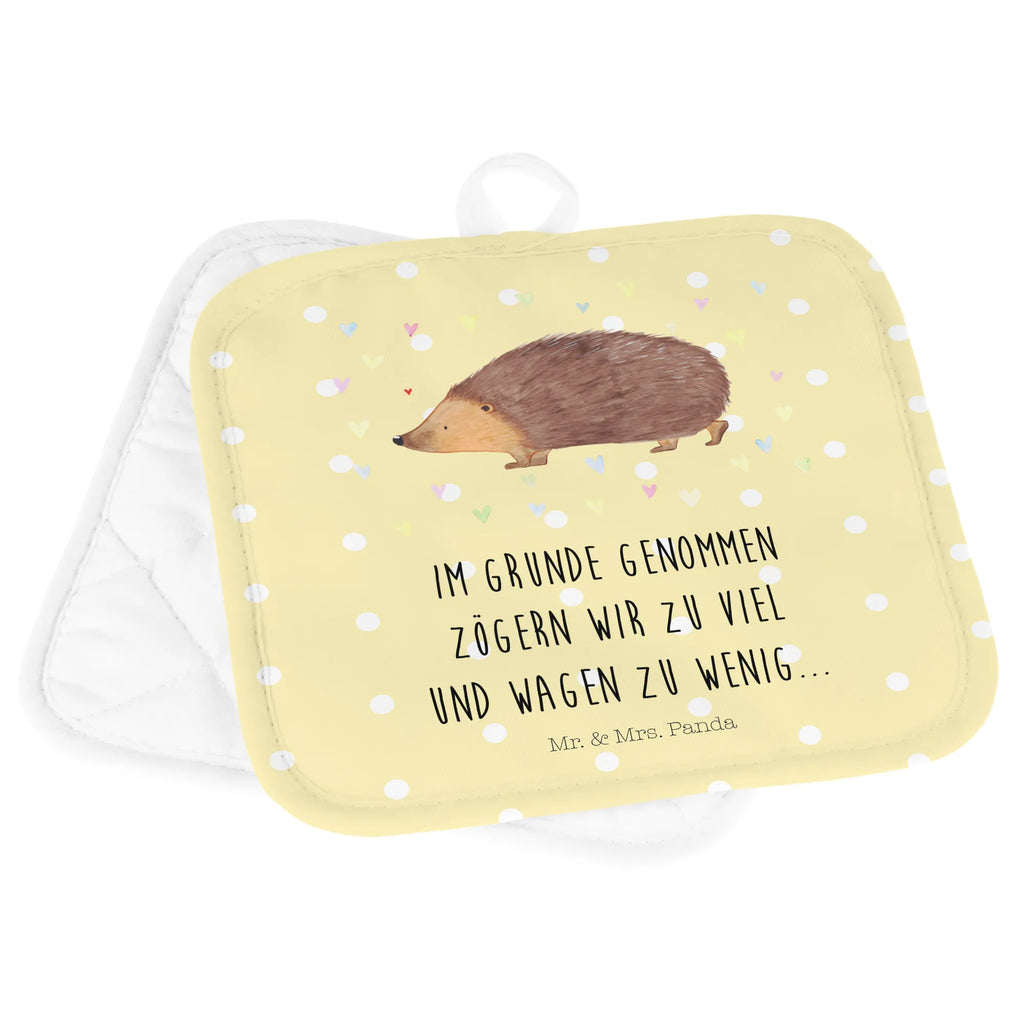 2-elementowy zestaw podkładek pod garnki jeż serca Motywy zwierzęce, dobra energia, zabawne powiedzonka, zwierzęta