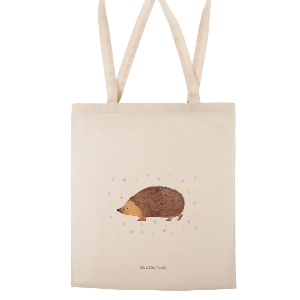 Tote bag Hedgehog hearts