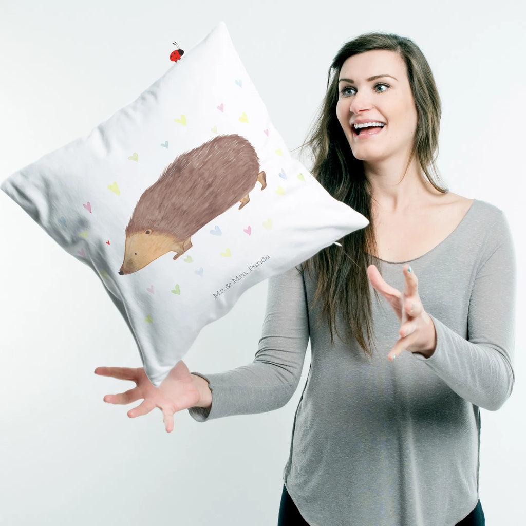 Cushion Hedgehog hearts sitzkissen, Kissenhülle 40x40, sofakissen, Sofakissen, Kissen 40x40 Waschbar, Kissen 40x40, Kopfkissen, Couchkissen, Dekokissen, Kissenbezug 40x40, Motivkissen, Dekokissen 40x40, Kissen, Kissenhülle, Dekokissen Sofa, Sofakissen 40x40, Kissenbezüge, Zierkissen, Kopfkissen 40x40, Tiermotive, Gute Laune, lustige Sprüche, Tiere, Liebe, Herz, Kuss, Leben, Igel, Herzen, Vertrauen
