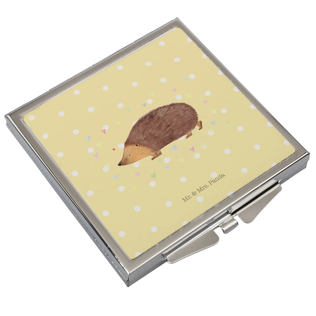 Handbag mirror Hedgehog hearts Silber, Mini Spiegel, Quadratischer Handspiegel, Taschenspiegel, Reise Spiegel, Handtaschenspiegel, Runder Taschenspiegel, Vintage Kompaktspiegel, Handspiegel Für Damen, Handspiegel Mit Hülle, Spiegel Für Unterwegs, Handspiegel Zum Mitnehmen, Schminkspiegel Kompakt, Klappspiegel, Spiegel Für Schminktasche, Spiegel Für Handtasche, Spiegel Für Make-Up Tasche, Tragbarer Spiegel, Kosmetikspiegel Klein, Kompaktspiegel, Klappbarer Handspiegel, Deko Handspiegel, Handspiegel Geschenkidee, Klappbarer Taschenspiegel, Schminkspiegel To Go, Design Taschenspiegel, Taschen-Kosmetikspiegel, Gute Laune, Tiermotive, Tiere, Lustige Sprüche, Vertrauen, Igel, Herzen, Kuss, Liebe, Leben, Herz