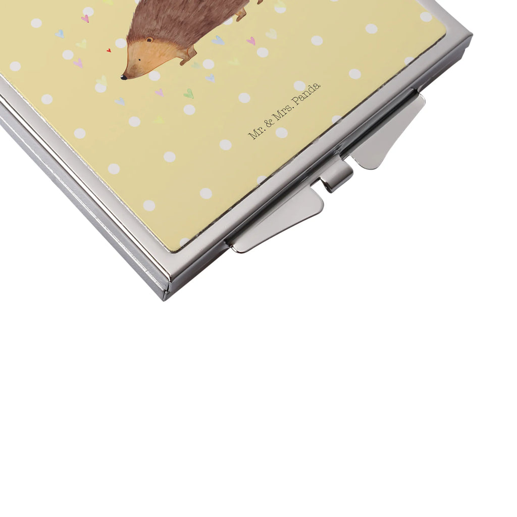 Handbag mirror Hedgehog hearts Silber, Mini Spiegel, Quadratischer Handspiegel, Taschenspiegel, Reise Spiegel, Handtaschenspiegel, Runder Taschenspiegel, Vintage Kompaktspiegel, Handspiegel Für Damen, Handspiegel Mit Hülle, Spiegel Für Unterwegs, Handspiegel Zum Mitnehmen, Schminkspiegel Kompakt, Klappspiegel, Spiegel Für Schminktasche, Spiegel Für Handtasche, Spiegel Für Make-Up Tasche, Tragbarer Spiegel, Kosmetikspiegel Klein, Kompaktspiegel, Klappbarer Handspiegel, Deko Handspiegel, Handspiegel Geschenkidee, Klappbarer Taschenspiegel, Schminkspiegel To Go, Design Taschenspiegel, Taschen-Kosmetikspiegel, Gute Laune, Tiermotive, Tiere, Lustige Sprüche, Vertrauen, Igel, Herzen, Kuss, Liebe, Leben, Herz