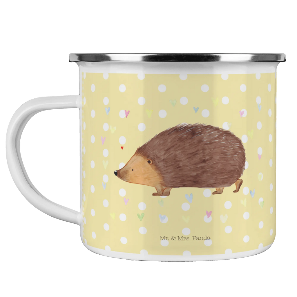 Camping Emaille Tasse Igel Herzen Metalltasse, Campingtasse, blechbecher, Tasse, wandertasse, Teebecher, Blechtasse, Emaille Tasse, wanderbecher, emaillebecher, Tasse Emaille, Trinkbecher, Pott, Campingbecher, Emailletasse, reisetasse, metallbecher, Kaffeebecher, Teetasse, becher emaille, Reisebecher, Emaille Becher, Kaffeetasse, Becher, Tiere, Tiermotive, Gute Laune, Lustige Sprüche, Leben, Igel, Vertrauen, Herz, Herzen, Kuss, Liebe