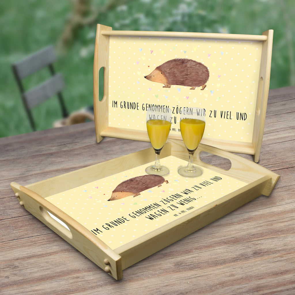 Serving tray Hedgehog hearts breakfast tray, wooden tray, kitchen tray, tray, serving tray, small animals, cute, funny, cute animal motives, hand drawn, small world, funny sayings, good mood, happy, gifts, gift ideas, special gifts, animal lover, card, Love, hedgehog, kiss, trust, life, hearts, heart