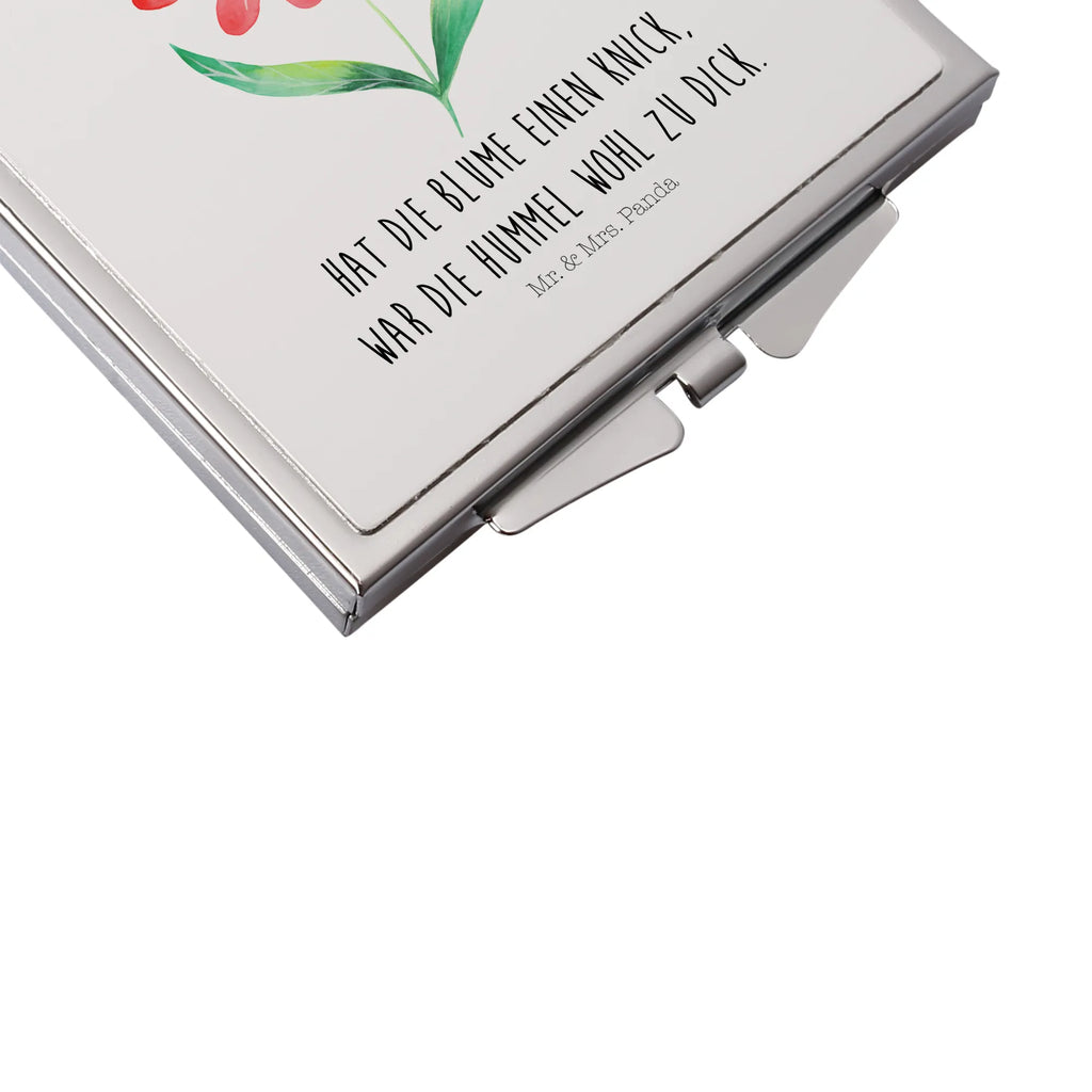 Handbag mirror bumblebee flower silver, make up, handbag, square, mirror, make-up mirror, small animals, cute, funny, cute animal motives, hand drawn, small world, funny sayings, good mood, happy, gifts, gift ideas, special gifts, animal lover, card, flower, field, wasp, bumblebees, fluffy, nature, bumble bee, bee