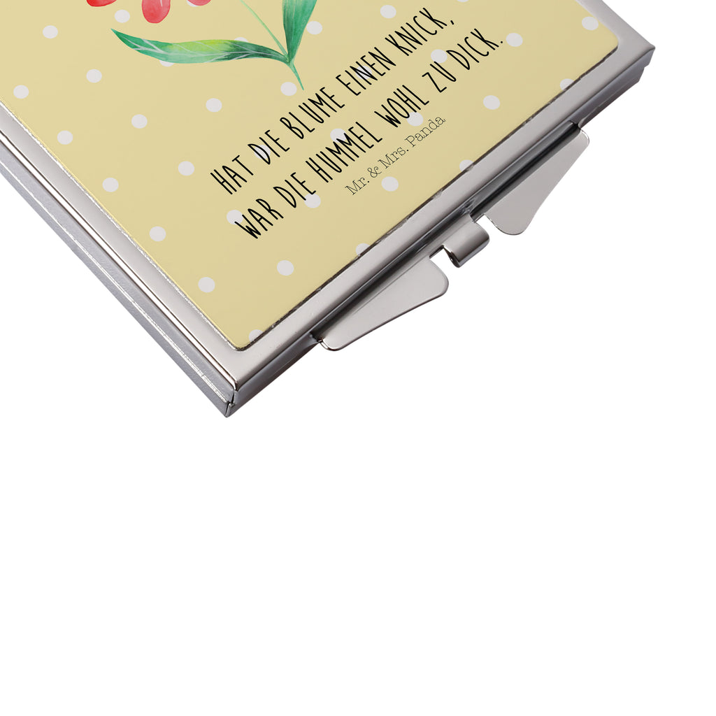 Handbag mirror bumblebee flower silver, make up, handbag, square, mirror, make-up mirror, small animals, cute, funny, cute animal motives, hand drawn, small world, funny sayings, good mood, happy, gifts, gift ideas, special gifts, animal lover, card, flower, field, wasp, bumblebees, fluffy, nature, bumble bee, bee