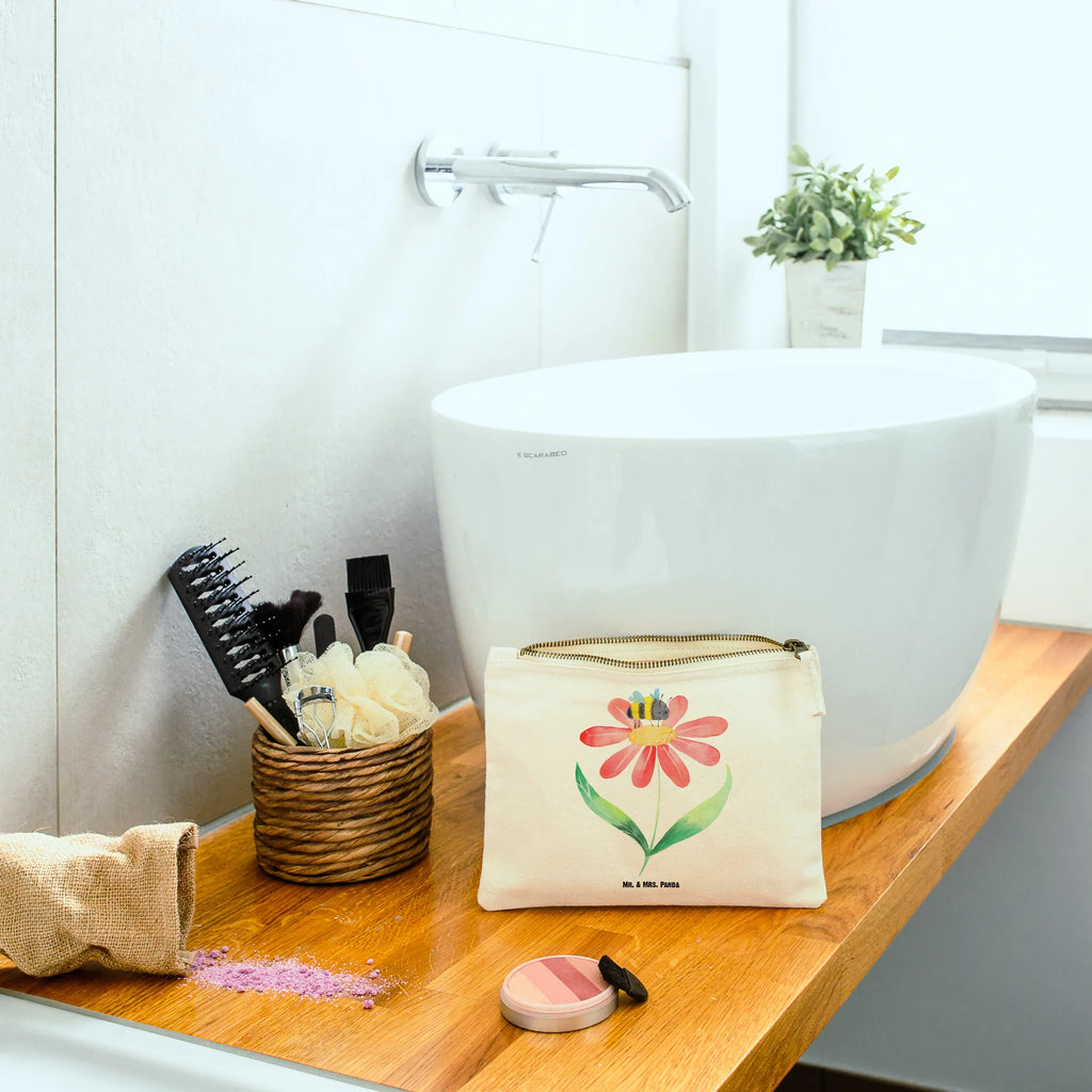 torebka na makijaż trzmiel kwiat Waschbeutel, Schminkbeutel, Kosmetiktasche, Federmappe, Schminktasche, Schminktäschchen, utensilientasche, Mäppchen, Kulturbeutel, toiletry bag, kosmetiktäschchen, Etui, Schlampermäppchen, beauty case, aufbewahrungsbeutel, pinsel tasche, Kosmetikbeutel, aufbewahrungstasche, Kulturtasche, beauty tasche, Stiftemäppchen, pencil case, Waschtasche, Tiermotive, Tiere, Lustige Sprüche, Gute Laune, Wespe, Blume, Biene, Hummel, Natur, Hummeln, Feld, Flauschig