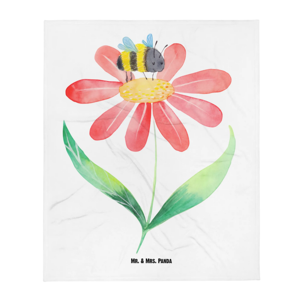 Kocyk dla niemowląt trzmiel kwiat Motywy zwierzęce, dobra energia, zabawne powiedzonka, zwierzęta