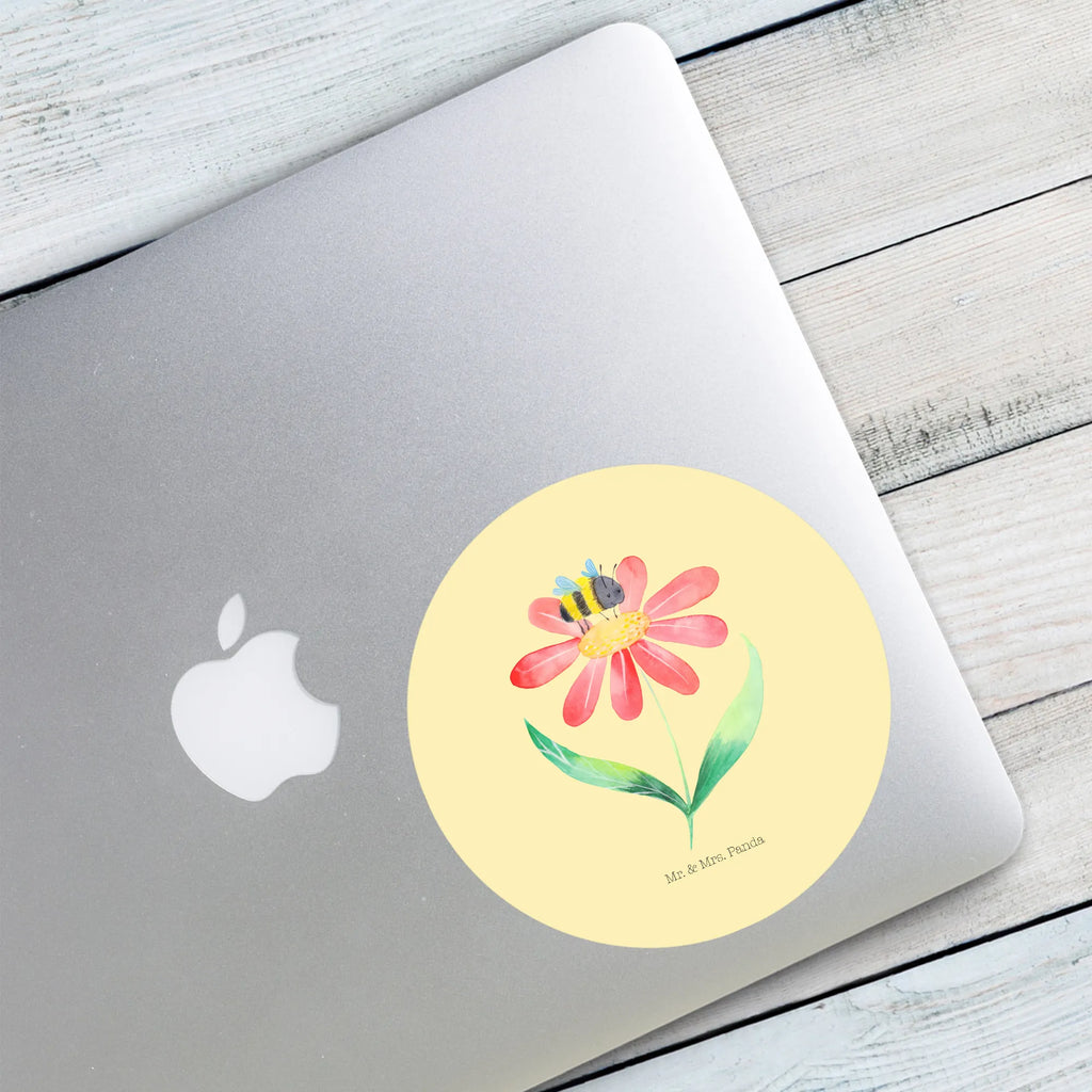 120mm okrągła naklejka trzmiel kwiat Sticker, Aufkleber, Etikett, Lustige Sprüche, Tiere, Tiermotive, Gute Laune, Hummel, Wespe, Feld, Blume, Biene, Natur, Flauschig, Hummeln