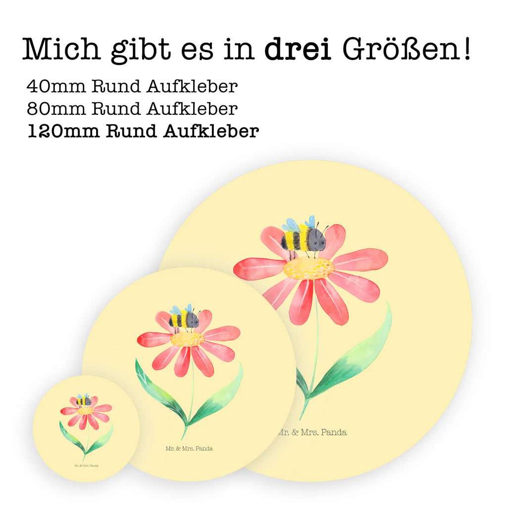 120mm okrągła naklejka trzmiel kwiat Sticker, Aufkleber, Etikett, Lustige Sprüche, Tiere, Tiermotive, Gute Laune, Hummel, Wespe, Feld, Blume, Biene, Natur, Flauschig, Hummeln