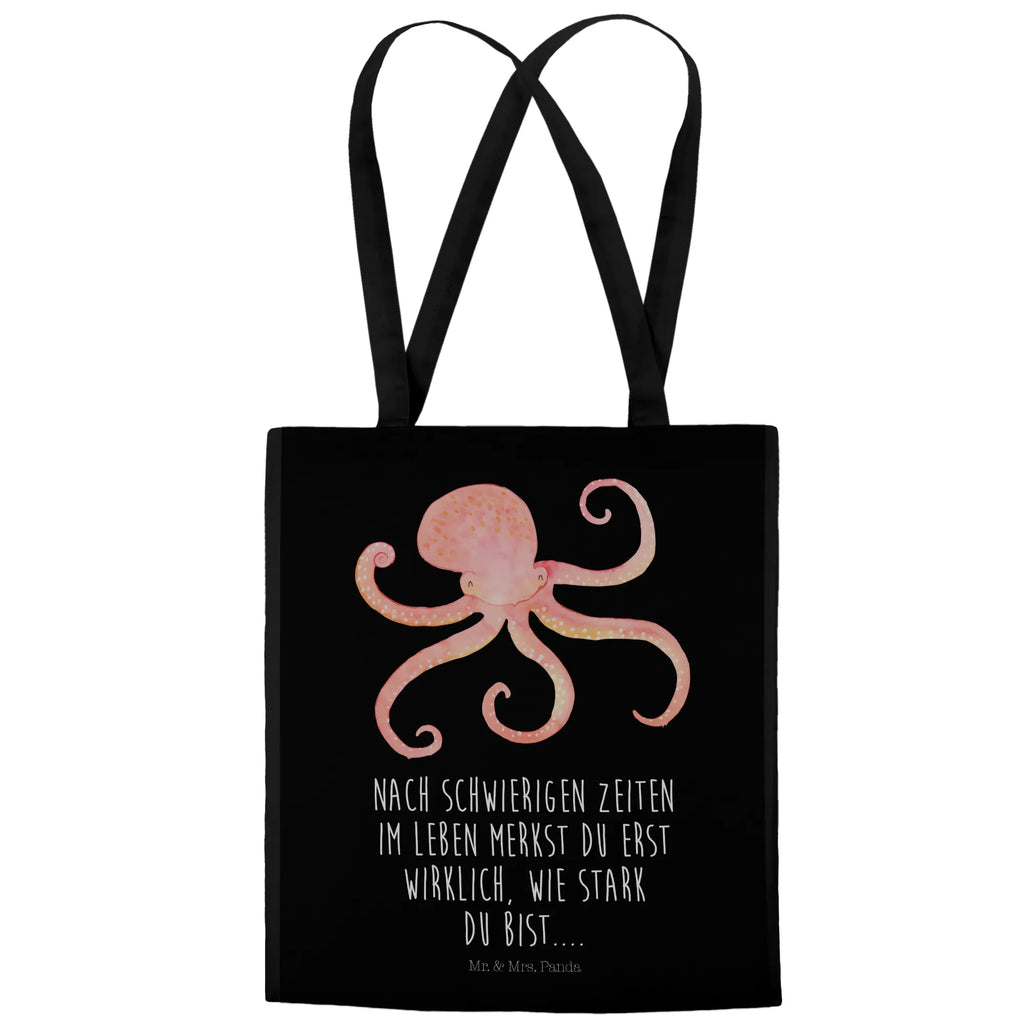 Tote bag Squid Schultertasche, Einkaufstüte, Beutel, Tasche, Strandtasche, Shopper, Einkaufstasche, Stoffbeutel, Stofftasche, Jutebeutel, Umhängetasche, Jutetasche, Beuteltasche, Laptoptasche, Badetasche, Tragetasche, Tiermotive, Gute Laune, lustige Sprüche, Tiere, Tintenfisch, Meerestier, Krake, Meer, Ozean, Wasser, Arme