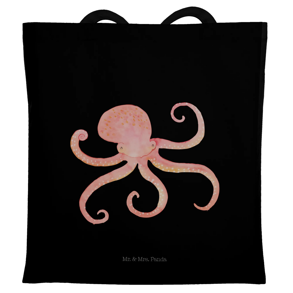 Tote bag Squid Schultertasche, Einkaufstüte, Beutel, Tasche, Strandtasche, Shopper, Einkaufstasche, Stoffbeutel, Stofftasche, Jutebeutel, Umhängetasche, Jutetasche, Beuteltasche, Laptoptasche, Badetasche, Tragetasche, Tiermotive, Gute Laune, lustige Sprüche, Tiere, Tintenfisch, Meerestier, Krake, Meer, Ozean, Wasser, Arme