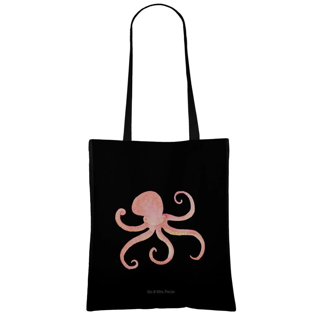 Tote bag Squid Schultertasche, Einkaufstüte, Beutel, Tasche, Strandtasche, Shopper, Einkaufstasche, Stoffbeutel, Stofftasche, Jutebeutel, Umhängetasche, Jutetasche, Beuteltasche, Laptoptasche, Badetasche, Tragetasche, Tiermotive, Gute Laune, lustige Sprüche, Tiere, Tintenfisch, Meerestier, Krake, Meer, Ozean, Wasser, Arme