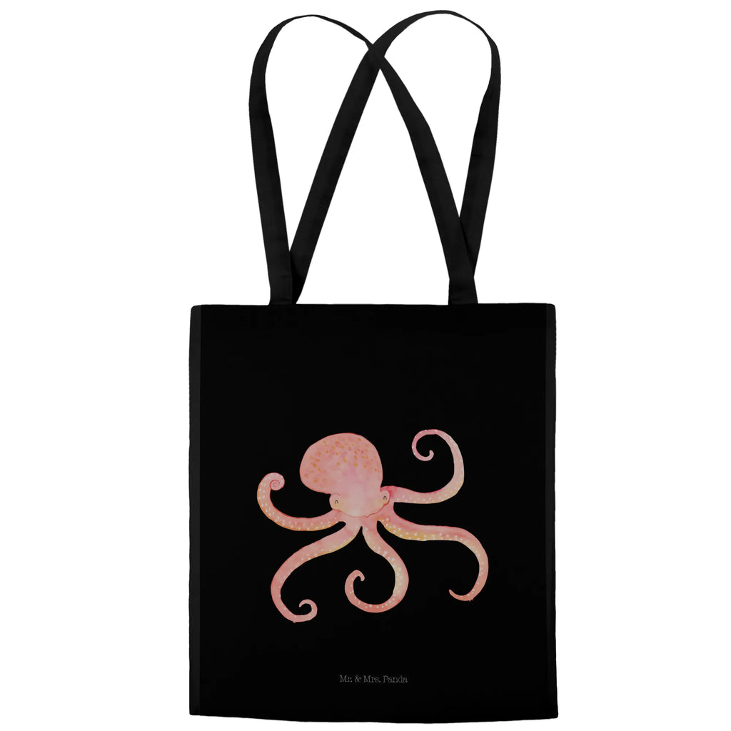 Tote bag Squid Schultertasche, Einkaufstüte, Beutel, Tasche, Strandtasche, Shopper, Einkaufstasche, Stoffbeutel, Stofftasche, Jutebeutel, Umhängetasche, Jutetasche, Beuteltasche, Laptoptasche, Badetasche, Tragetasche, Tiermotive, Gute Laune, lustige Sprüche, Tiere, Tintenfisch, Meerestier, Krake, Meer, Ozean, Wasser, Arme