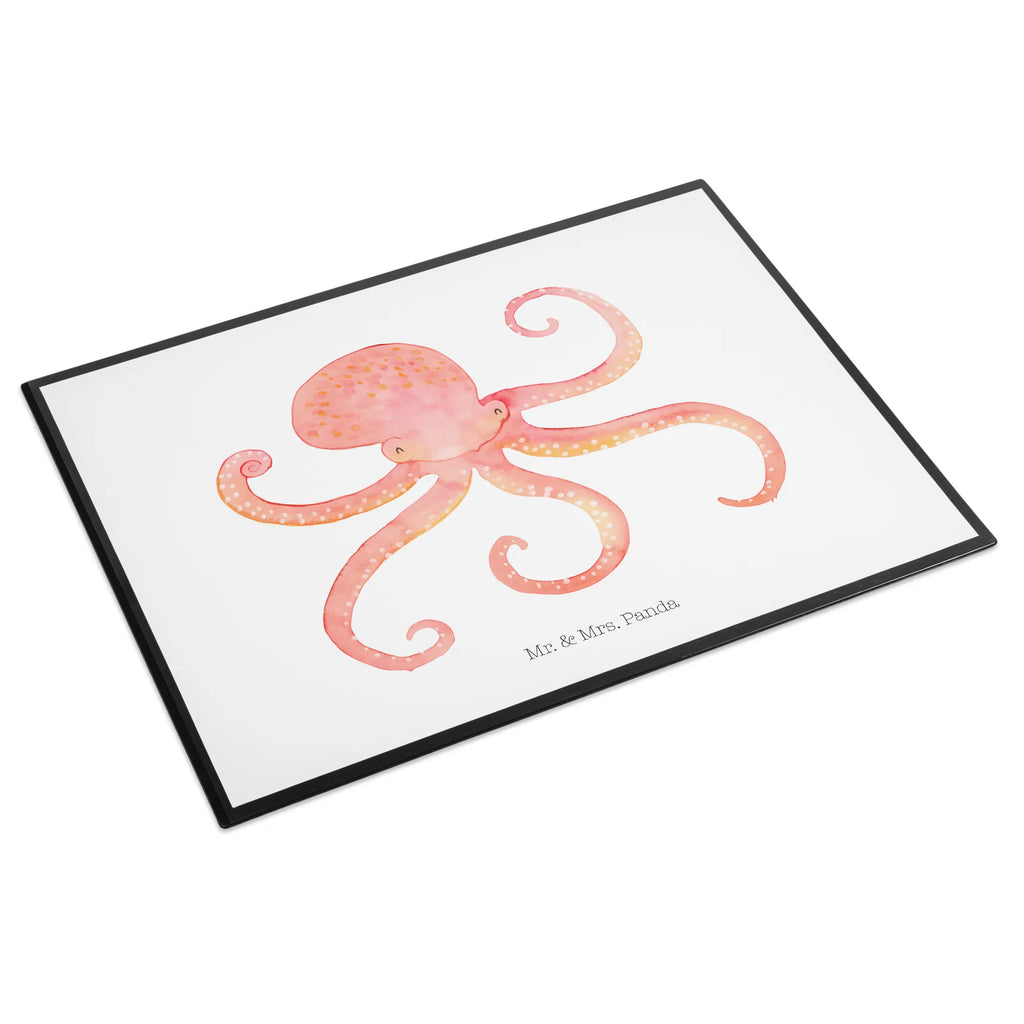 Schreibtischunterlage Tintenfisch Schreibtisch Unterlagen, Schreibunterlage, Schreibtischauflage, Bürobedarf, Büroartikel, Schreibtischunterlage Groß, Schreibwaren, Tiermotive, Gute Laune, lustige Sprüche, Tiere, Wasser, Meer, Meerestier, Krake, Tintenfisch, Ozean, Arme